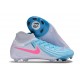 Chaussures Nike Phantom Luna 2 Elite FG Blanc Bleu Rose