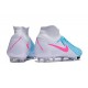 Chaussures Nike Phantom Luna 2 Elite FG Blanc Bleu Rose