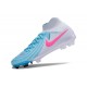 Chaussures Nike Phantom Luna 2 Elite FG Blanc Bleu Rose