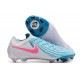 Nike Phantom Luna 2 Elite Low FG Blanc Bleu Rose