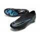 Chaussure Nike Zoom Mercurial Vapor 15 Elite FG Noir Bleu