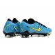 Chaussures Nike Phantom GX II Elite FG Bleu Jaune