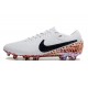 Nike Tiempo Legend X Elite FG Nouveau Blanc Noir Orange