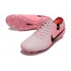 Nike Tiempo Legend X Elite FG Nouveau Rose Mousse Noir