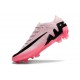 Chaussure Nike Zoom Mercurial Vapor 15 Elite FG Rose Mousse Noir