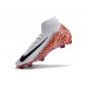 Nike Zoom Mercurial Superfly X Elite FG Blanc Orange Noir