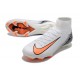 Nike Zoom Mercurial Superfly X Elite FG Blanc Orange Noir