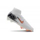 Nike Zoom Mercurial Superfly X Elite FG Blanc Orange Noir