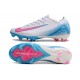 Chaussure Nike Mercurial Vapor XVI Elite FG Blanc Bleu Rose