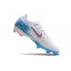 Chaussure Nike Mercurial Vapor XVI Elite FG Blanc Bleu Rose