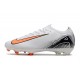 Chaussure Nike Mercurial Vapor XVI Elite FG Blanc Orange