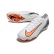 Chaussure Nike Mercurial Vapor XVI Elite FG Blanc Orange