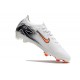 Chaussure Nike Mercurial Vapor XVI Elite FG Blanc Orange