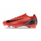 Chaussure Nike Mercurial Vapor XVI Elite FG Rouge Noir