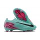 Chaussure Nike Mercurial Vapor XVI Elite FG Cyan Noir