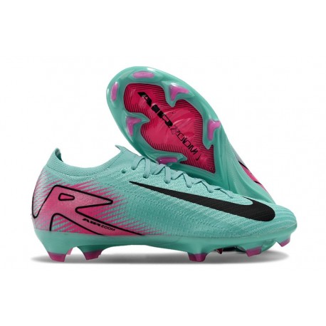 Chaussure Nike Mercurial Vapor XVI Elite FG Cyan Noir