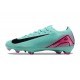 Chaussure Nike Mercurial Vapor XVI Elite FG Cyan Noir