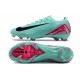 Chaussure Nike Mercurial Vapor XVI Elite FG Cyan Noir