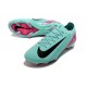 Chaussure Nike Mercurial Vapor XVI Elite FG Cyan Noir