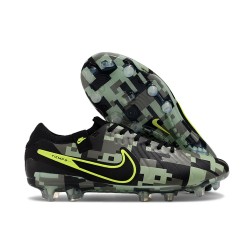 Nike Tiempo Legend X Elite FG Nouveau Vert Noir