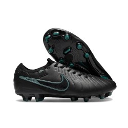 Nike Tiempo Legend X Elite FG Nouveau Noir Jungle