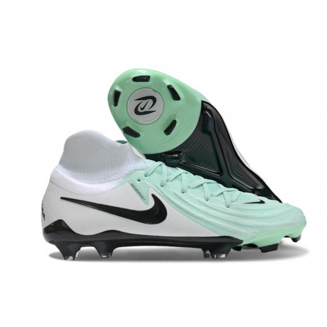 Chaussures Nike Phantom Luna 2 Elite FG Vert Blanc Noir