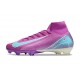 Nike Zoom Mercurial Superfly X Elite FG Violet Bleu