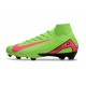 Nike Air Zoom Mercurial Superfly 10 Elite FG Vert Rose