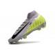 Nike Air Zoom Mercurial Superfly 10 Elite FG Gris Volt Noir