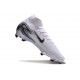 Nike Air Zoom Mercurial Superfly 10 Elite FG Blanc Noir