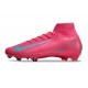 Nike Air Zoom Mercurial Superfly 10 Elite FG Rose Gris