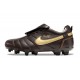 Crampons Nike Tiempo Legend 10 Elite FG Ronaldo Marron Or