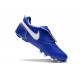 Crampons Nike Tiempo Legend 10 Elite FG Ronaldo Bleu Blanc