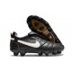 Crampons Nike Tiempo Legend 10 Elite FG Ronaldo Noir Blanc