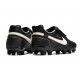 Crampons Nike Tiempo Legend 10 Elite FG Ronaldo Noir Blanc