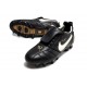 Crampons Nike Tiempo Legend 10 Elite FG Ronaldo Noir Blanc