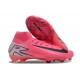 Chaussure Nike Mercurial Superfly X Elite FG Rose Noir Blanc