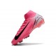 Chaussure Nike Mercurial Superfly X Elite FG Rose Noir Blanc