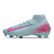 Chaussure Nike Mercurial Superfly X Elite FG Bleu Glacier Rose