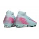 Chaussure Nike Mercurial Superfly X Elite FG Bleu Glacier Rose