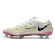 Crampon Nike Phantom GT2 Elite FG Blanc Noir Carmin Rose