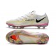 Crampon Nike Phantom GT2 Elite FG Blanc Noir Carmin Rose