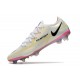 Crampon Nike Phantom GT2 Elite FG Blanc Noir Carmin Rose